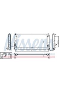 Radiatore, Raffreddamento motore NISSENS
