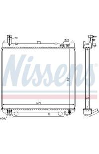 Radiatore, Raffreddamento motore NISSENS