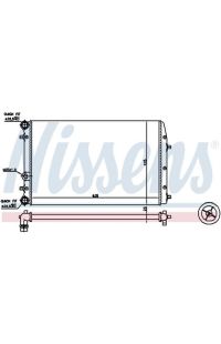 Radiatore, Raffreddamento motore NISSENS