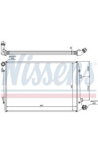 Radiatore, Raffreddamento motore NISSENS