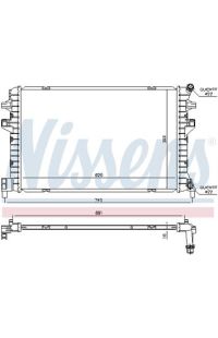 Radiatore bassa temperatura, Intercooler NISSENS