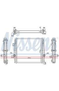 Radiatore bassa temperatura, Intercooler NISSENS