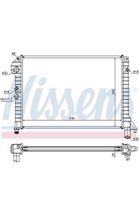 Radiatore, Raffreddamento motore NISSENS