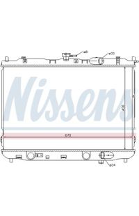 Radiatore, Raffreddamento motore NISSENS
