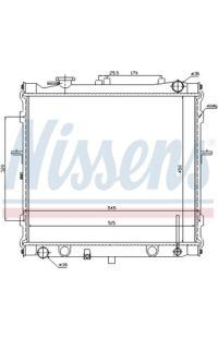 Radiatore, Raffreddamento motore NISSENS