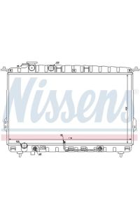 Radiatore, Raffreddamento motore NISSENS