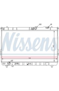 Radiatore, Raffreddamento motore NISSENS