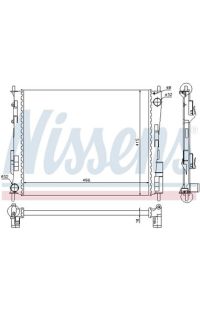 Radiatore, Raffreddamento motore NISSENS