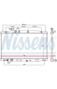 Radiatore, Raffreddamento motore NISSENS