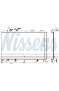 Radiatore, Raffreddamento motore NISSENS