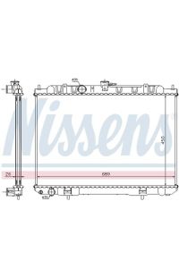Radiatore, Raffreddamento motore NISSENS