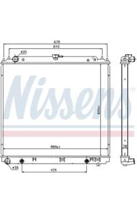Radiatore, Raffreddamento motore NISSENS