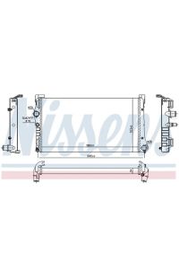Radiatore, Raffreddamento motore NISSENS