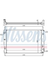 Radiatore, Raffreddamento motore NISSENS