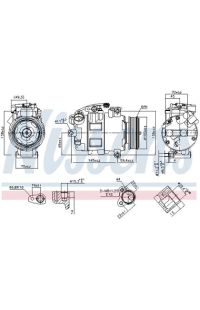Compressore, Climatizzatore NISSENS
