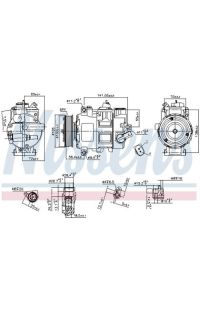 Compressore, Climatizzatore NISSENS