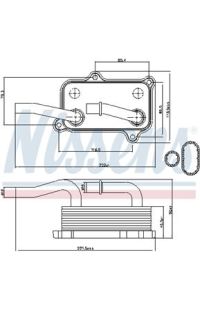 Radiatore olio, Olio motore NISSENS