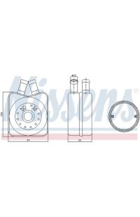 Radiatore olio, Olio motore NISSENS