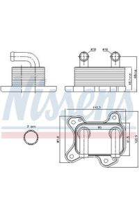 Radiatore olio, Olio motore NISSENS