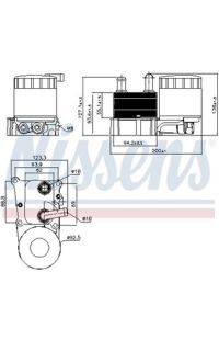 Radiatore olio, Olio motore NISSENS