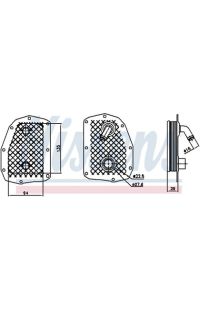 Radiatore olio, Olio motore NISSENS