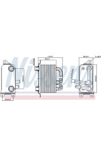 Radiatore olio, Cambio automatico NISSENS