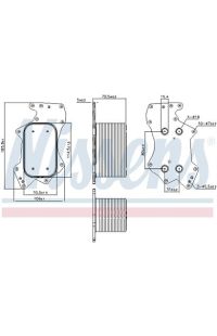 Radiatore olio, Olio motore NISSENS