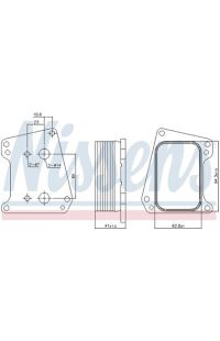 Radiatore olio, Olio motore NISSENS