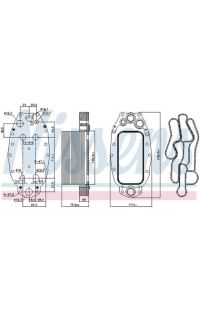 Radiatore olio, Olio motore NISSENS