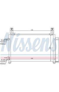 Condensatore, Climatizzatore NISSENS