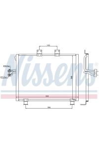 Condensatore, Climatizzatore NISSENS