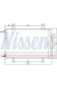 Condensatore, Climatizzatore NISSENS