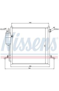 Condensatore, Climatizzatore NISSENS