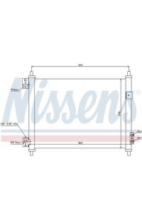 Condensatore, Climatizzatore NISSENS