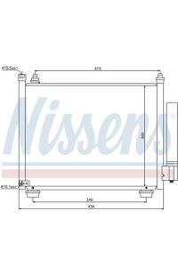 Condensatore, Climatizzatore NISSENS