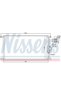 Condensatore, Climatizzatore NISSENS