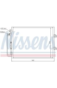 Condensatore, Climatizzatore NISSENS