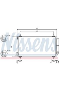 Condensatore, Climatizzatore NISSENS