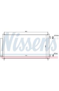 Condensatore, Climatizzatore NISSENS