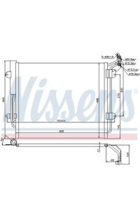 Condensatore, Climatizzatore NISSENS