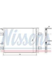Condensatore, Climatizzatore NISSENS
