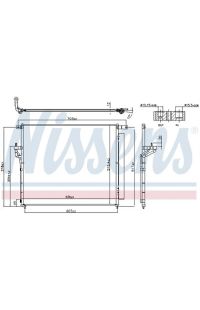 Condensatore, Climatizzatore NISSENS