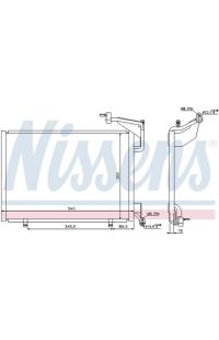Condensatore, Climatizzatore NISSENS
