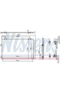 Condensatore, Climatizzatore NISSENS