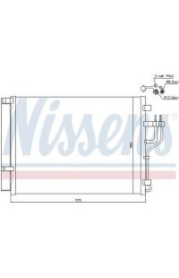 Condensatore, Climatizzatore NISSENS