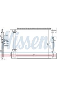 Condensatore, Climatizzatore NISSENS
