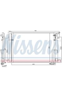 Condensatore, Climatizzatore NISSENS