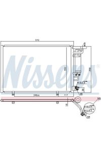Condensatore, Climatizzatore NISSENS