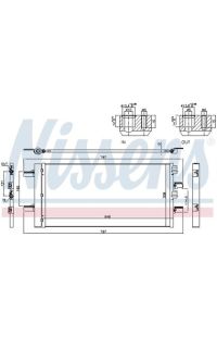 Condensatore, Climatizzatore NISSENS