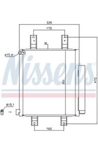 Condensatore, Climatizzatore NISSENS